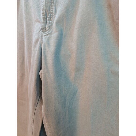 Columbia Regular Fit Men’s Khaki Flat Front Pants Size 40x29 Cotton READ - Picture 4 of 11